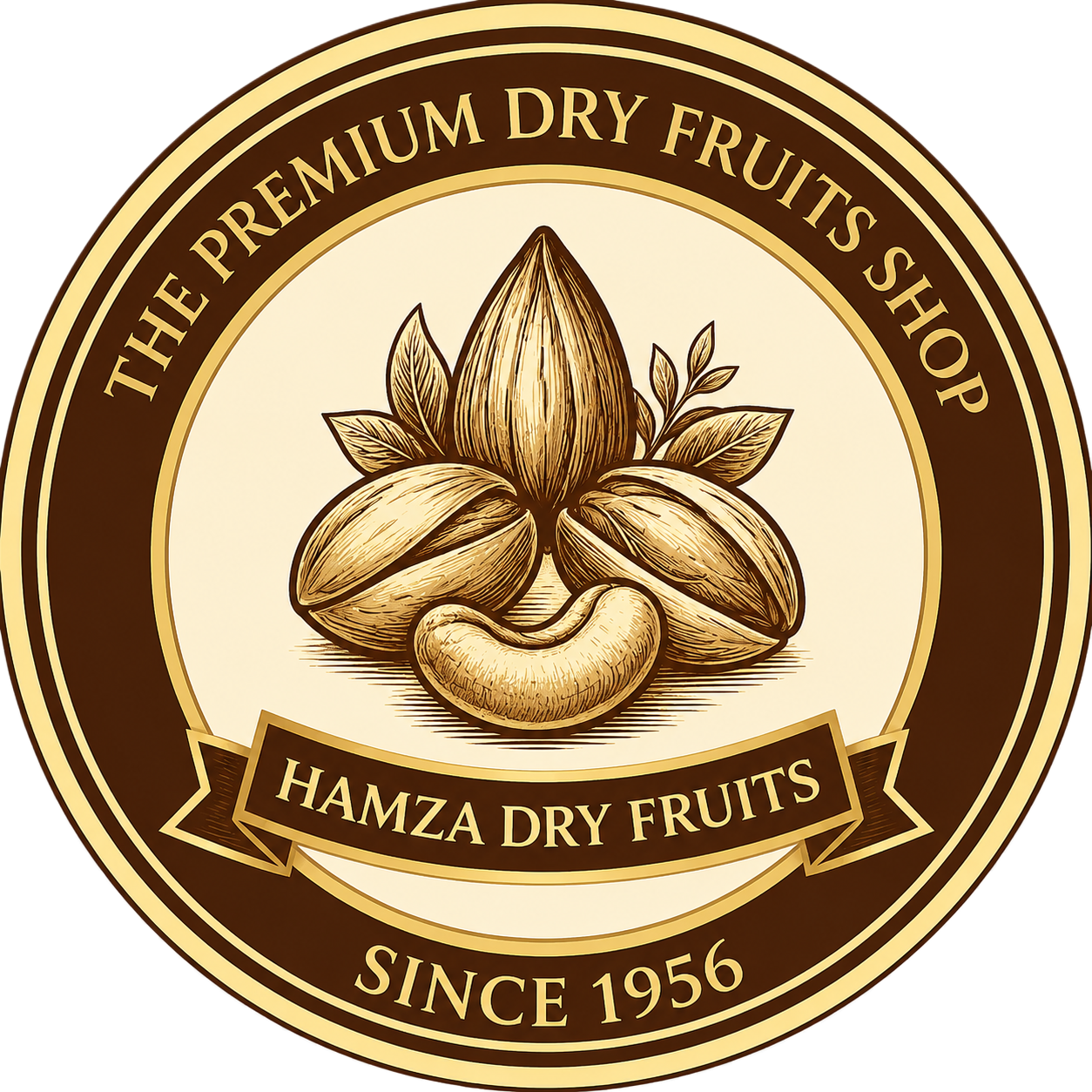 Hamza Dry Fruits Logo