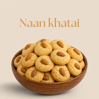 Freshly Homemade Almond Nankhatai – Crispy & Delicious