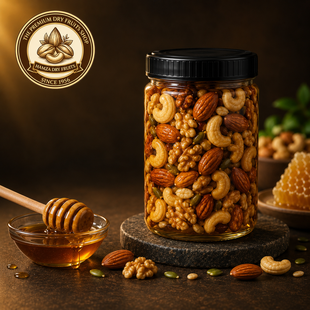 Premium Nuts Honey
